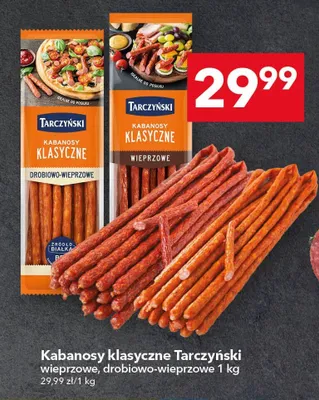 Kabanosy klasyczne Tarczyński wieprzowe promocja w LEWIATAN