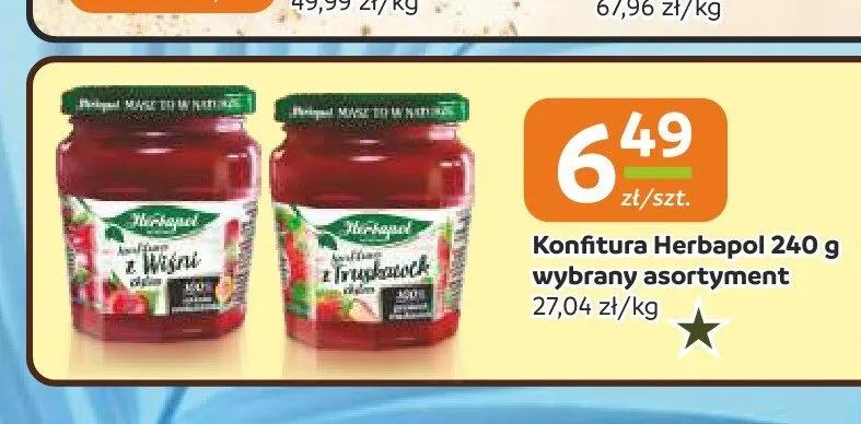 Konfitura Herbapol promocja w Społem Częstochowa