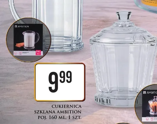 Cukiernica szklana Ambition promocja w Dino