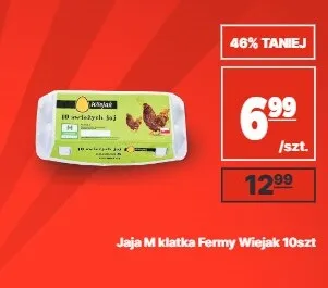 Jajka kurze M klatkowe Fermy Wiejak promocja w API Market