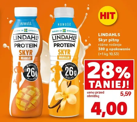 Jogurt Protein Skyr wanilia promocja w Kaufland
