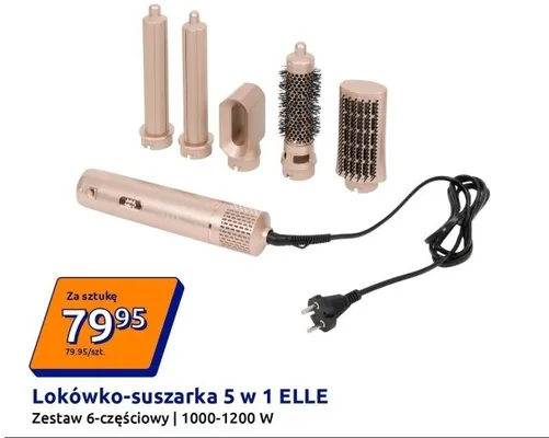 Lokówko-suszarka 5 w 1 promocja w Action