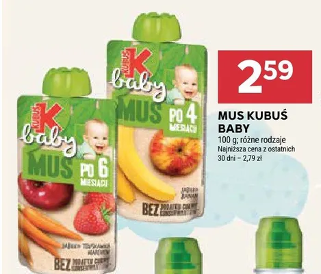 Mus Kubuś Baby promocja w Stokrotka