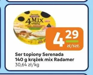 Ser topiony Serenada krążek mix Radamer promocja w Gama