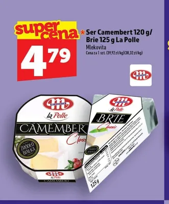 Ser Brie La Polle promocja w TOPAZ