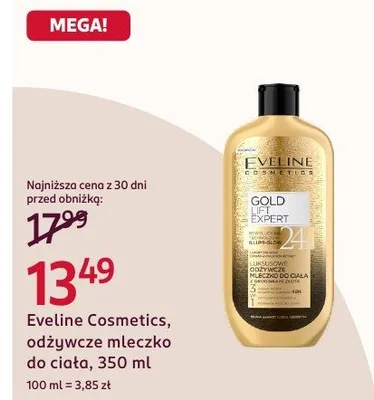 Odżywcze mleczko do ciała promocja w Rossmann