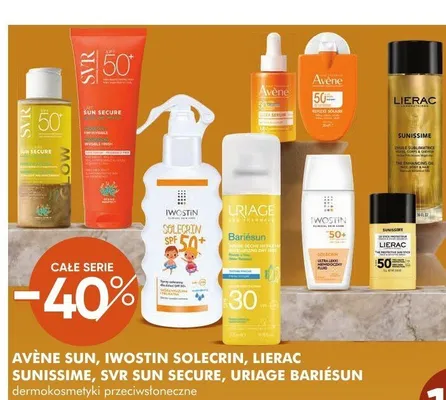 Dermokosmetyki przeciwsłoneczne Avène Sun promocja w Super-Pharm