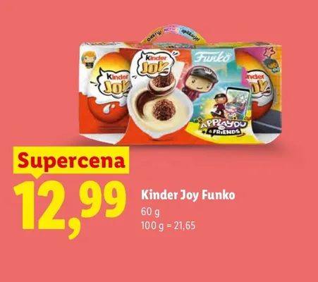 Kinder Joy Funko promocja w Lidl