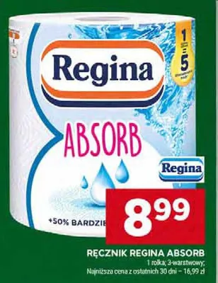 Ręcznik Regina Absorb promocja w Stokrotka