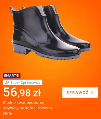 Sztyblety wodoodporne promocja w Allegro