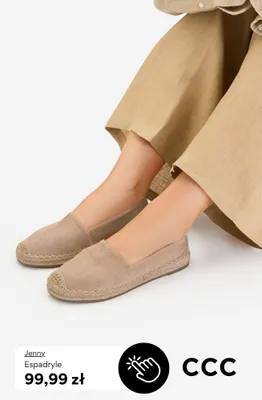 Espadryle Jenny promocja w CCC