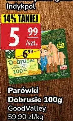 Parówki Dobrusie GoodValley promocja w API Market