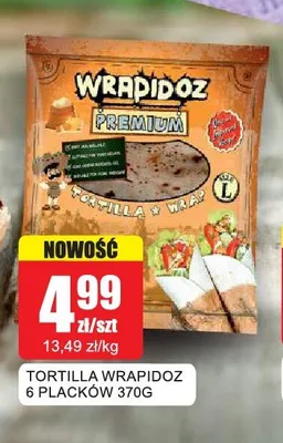 Tortilla Wrapidoz promocja w Bingo