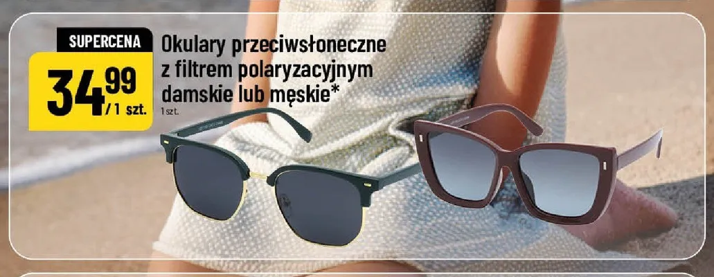 Okulary przeciwsłoneczne z filtrem polaryzacyjnym męskie promocja w POLOmarket