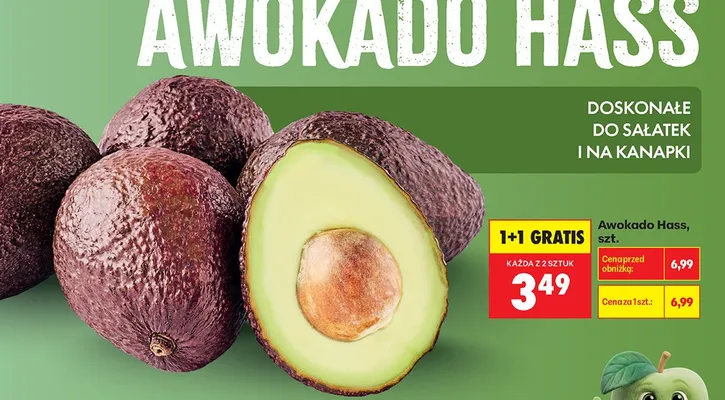 Awokado Hass promocja w Biedronka