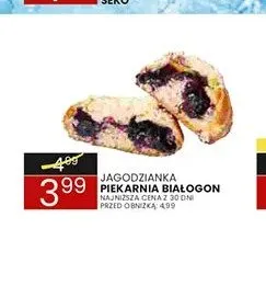 Jagodzianka Piekarnia Białogon promocja w Wafelek