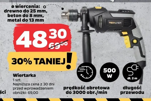 Wiertarka promocja w Netto