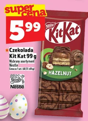 Czekolada Kit Kat promocja w TOPAZ