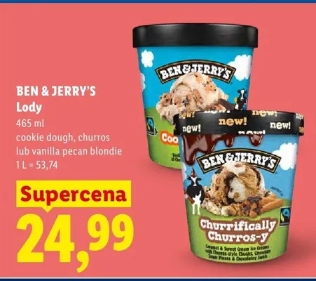 Lody churros promocja w Lidl