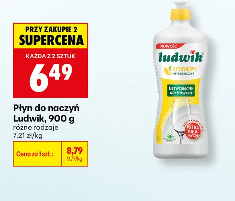 Płyn do naczyń Ludwik promocja w Biedronka