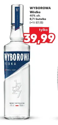 Wódka Wyborowa promocja w Kaufland