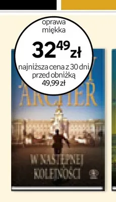 Książka W następnej kolejności Jeffrey Archer promocja w Empik