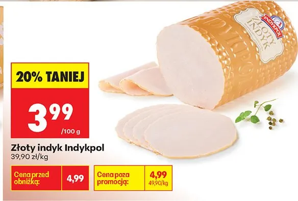 Złoty indyk promocja w Biedronka
