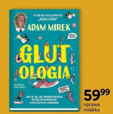 Książka Glutologia Adam Mirek oprawa miękka promocja w Empik