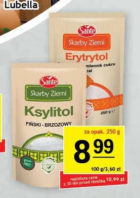 Erytrytol Sante promocja w Gram Market