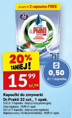 Kapsułki do zmywarki 32 szt., 1 opak. promocja w Twój Market