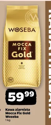 Kawa ziarnista Mocca Fix Gold promocja w Netto