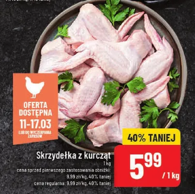 Skrzydełka z kurczat promocja w POLOmarket