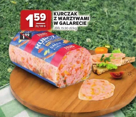 Kurczak z warzywami w galarecie JBB Bałdyga promocja w Stokrotka