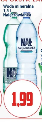 Woda mineralna niegazowana Nałęczowianka promocja w Kupiec