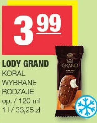 Lody grand promocja w SPAR