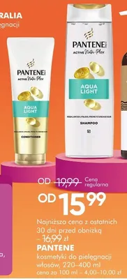 Odżywka aqua light conditioner promocja w Super-Pharm