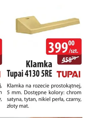 Klamka Tupai 4130 5RE promocja w Dobre Dla Domu