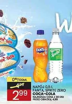 Napój gazowany Fanta promocja w Wafelek