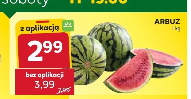 Arbuz promocja w Stokrotka