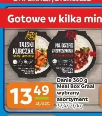Danie Meal Box Graal Na Ostro Wieprzowina promocja w Gama