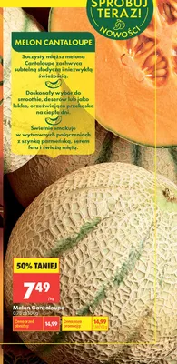 Melon Cantaloupe promocja w Biedronka