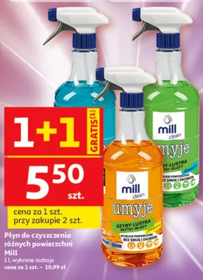 Płyn do czyszczenia różnych powierzchni Mill promocja w Auchan