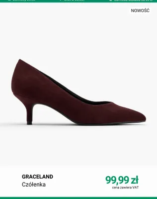 Czółenka Graceland promocja w Deichmann