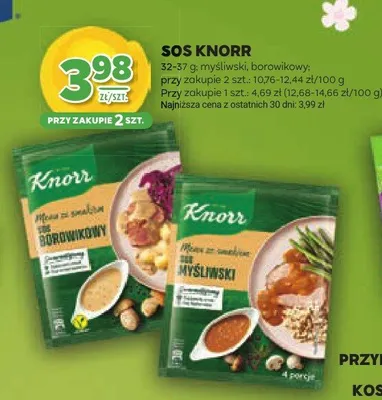 Sos myśliwski, borowikowy promocja w Stokrotka