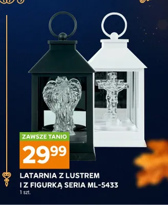 Latarnia z lustrem i z figurką seria ML-5433 promocja w Stokrotka