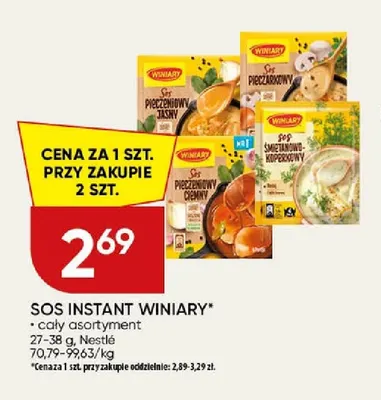 Sos instant pieczeniowy jasny Winiary promocja w Chata Polska