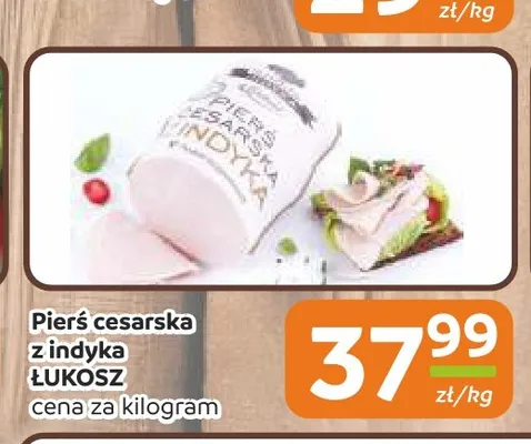 Pierś cesarska z indyka Łukosz promocja w Społem Częstochowa