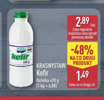 Kefir Krasnystaw promocja w Aldi