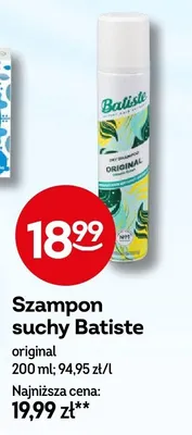 Szampon suchy Batiste original promocja w Żabka