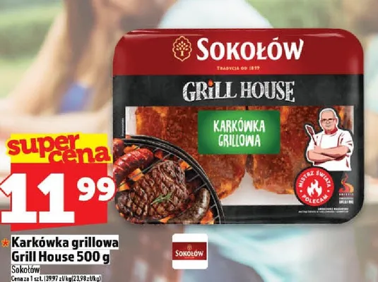 Karkówka grillowa Grill House Sokołów promocja w TOPAZ